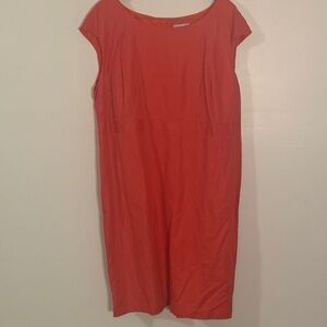 Jessica London Vibrant Red Midi Dress